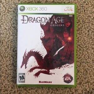 XBOX 360 Dragon Age game
